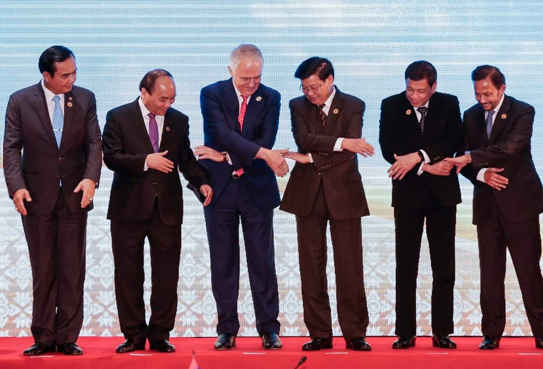 The first ASEAN - Australia summit in 2016.