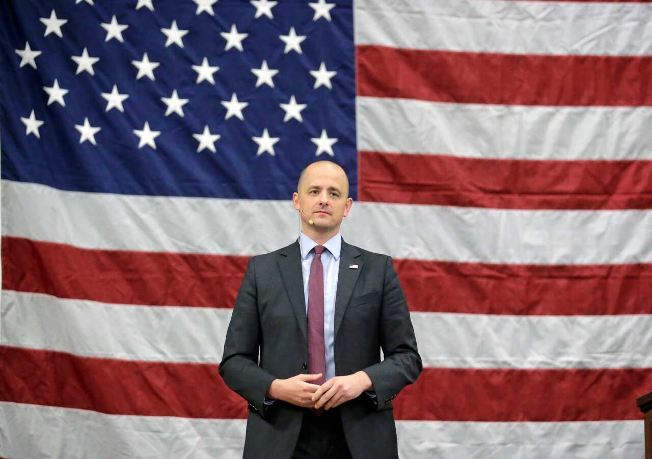 Evan McMullin is one of the leading figures of the anti-Trump movement within the centre-right of American politics. 