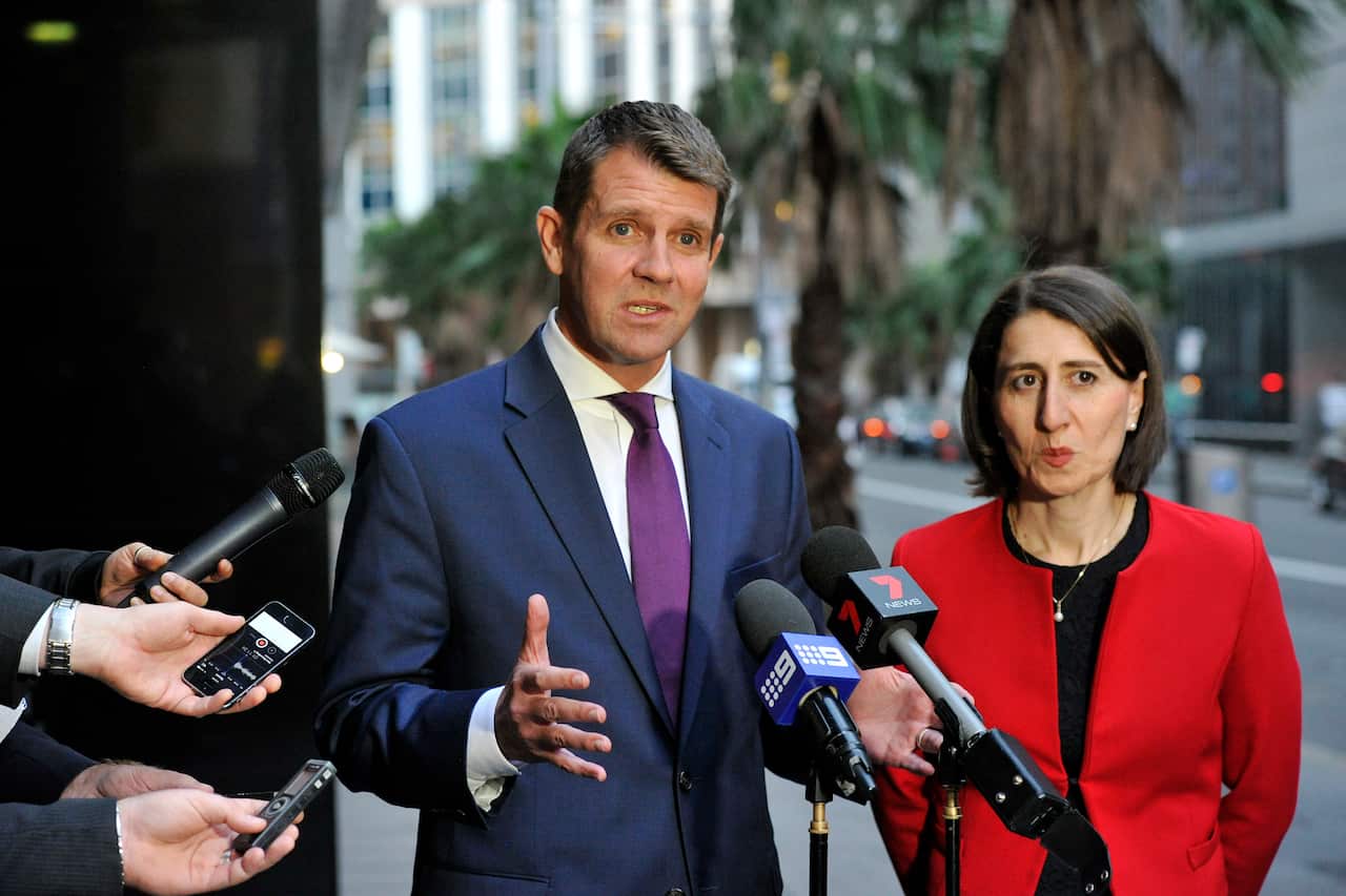 Mike Baird and Gladys Berejiklian 