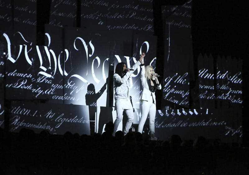 Katy Perry performance at Grammys