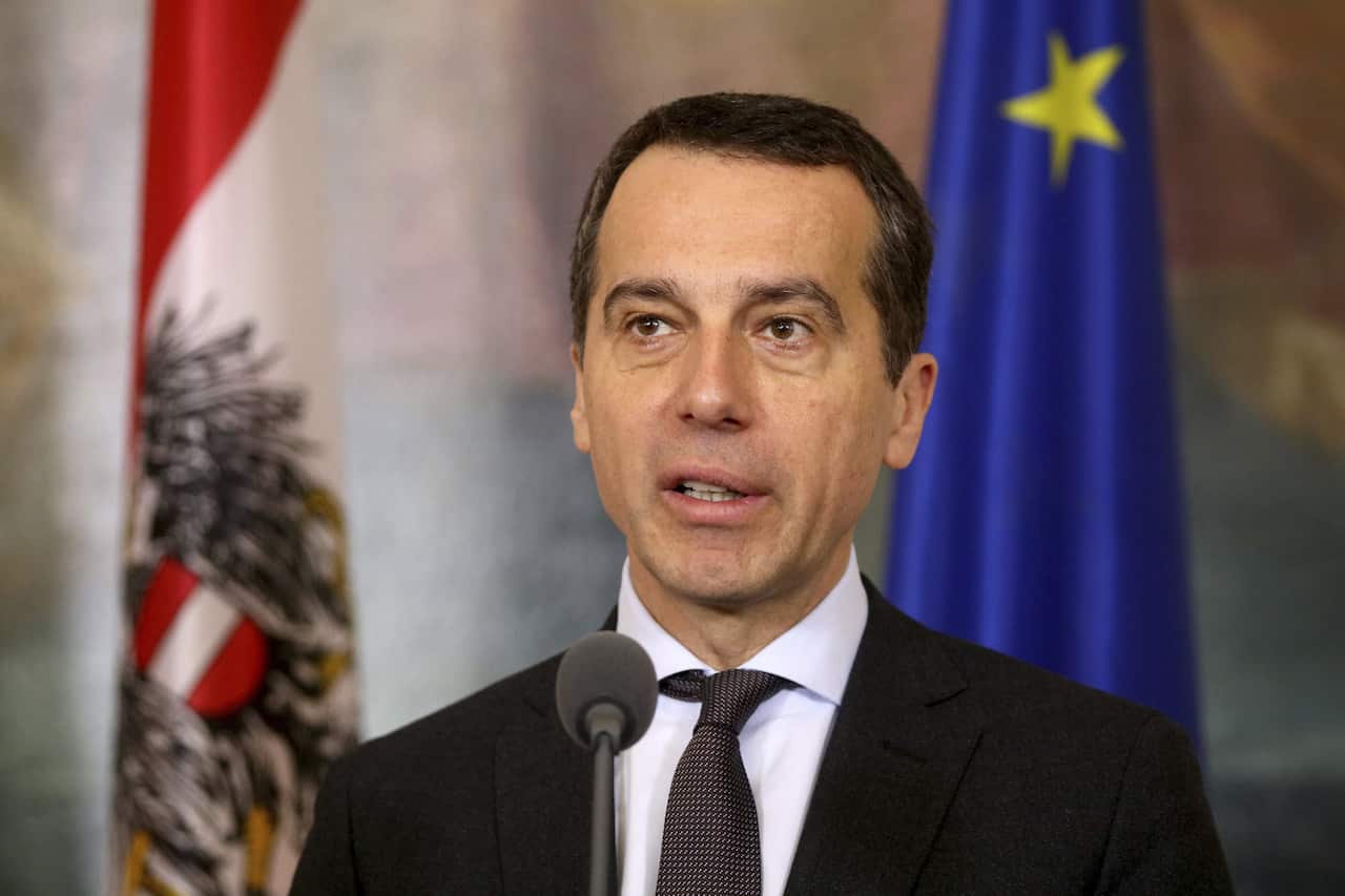 FILE IMAGE: Austrian Chancellor Christian Kern has said Turkish politicians should be banned from political campaigning across the European Union. 