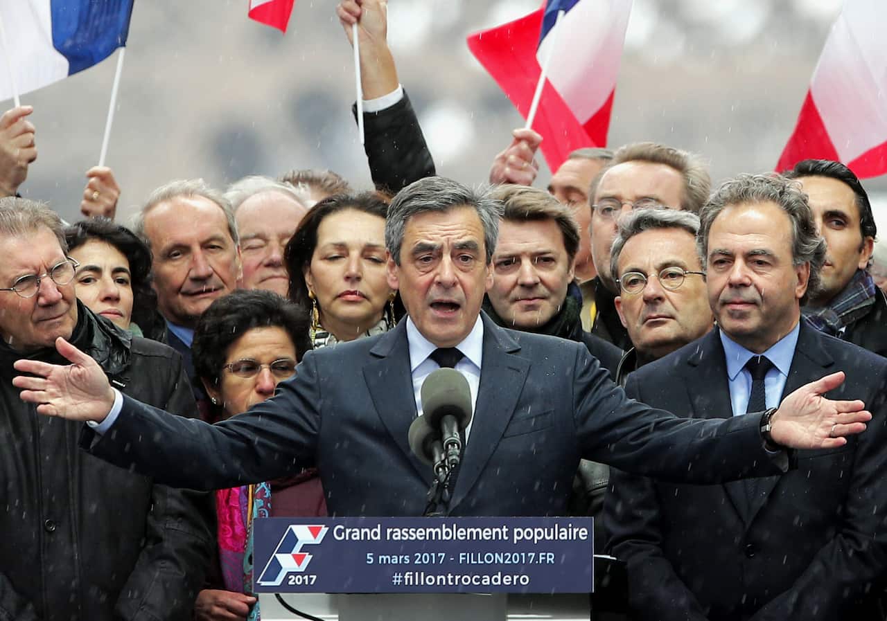 French conservative presidential candidate, Francois Fillon