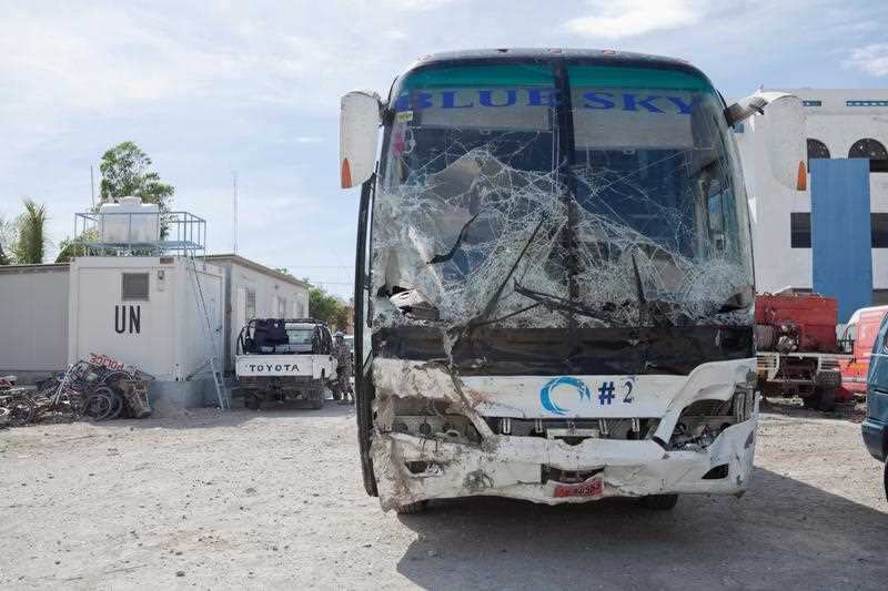 Haiti bus