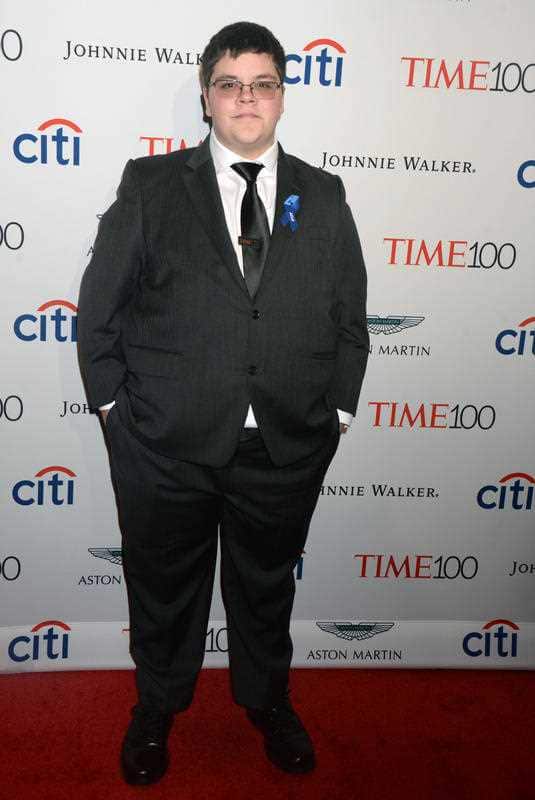 Gavin Grimm arriving at the TIME 100 Gala at Frederick P. Rose Hall, Home of Jazz at Lincoln Center, in New York City, NY, USA, on April 26, 2017.