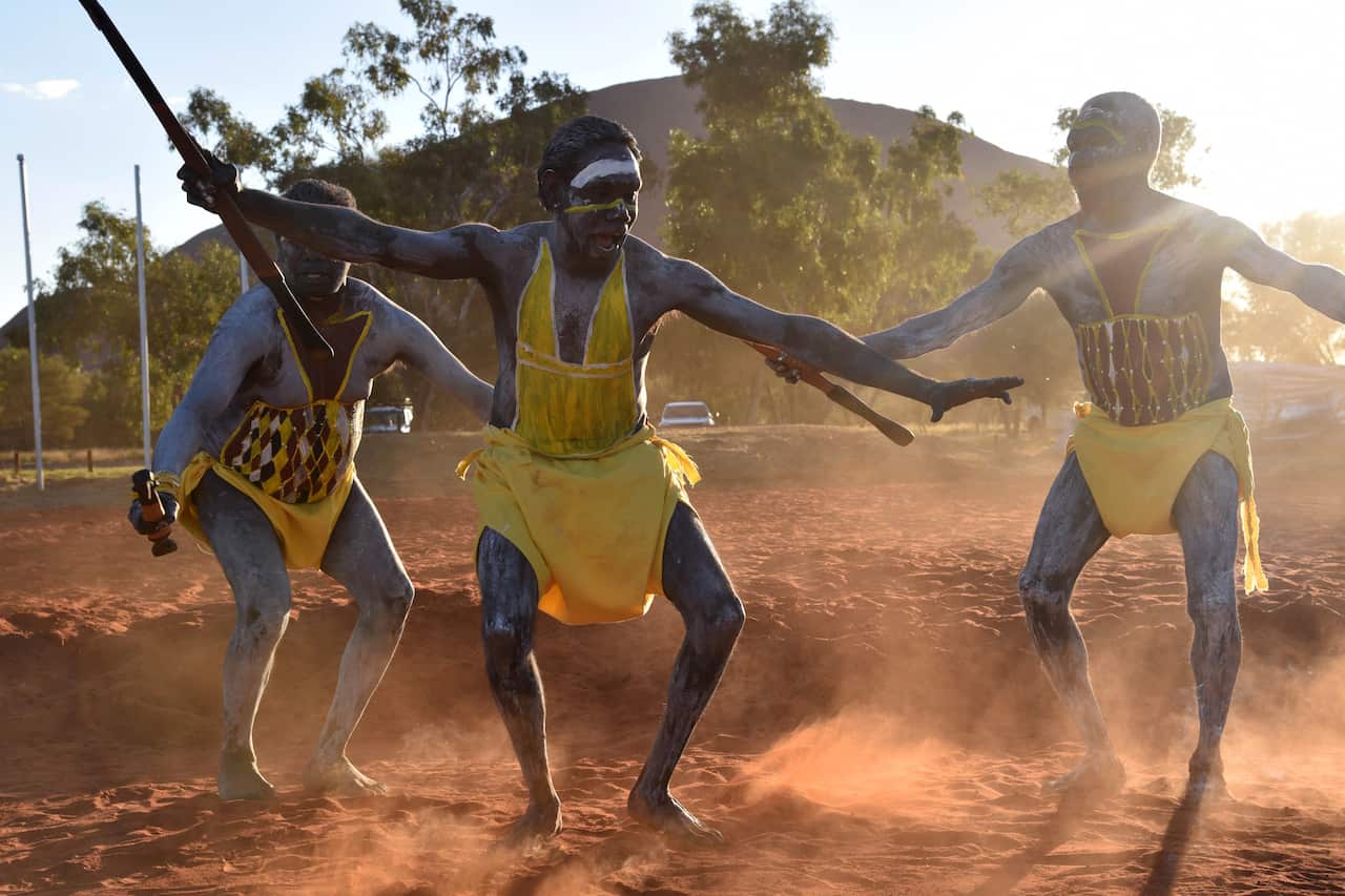 The opening ceremony for the National Indigenous Constitutional Convention held in 2017 that produced the Uluru Statement from the Heart.