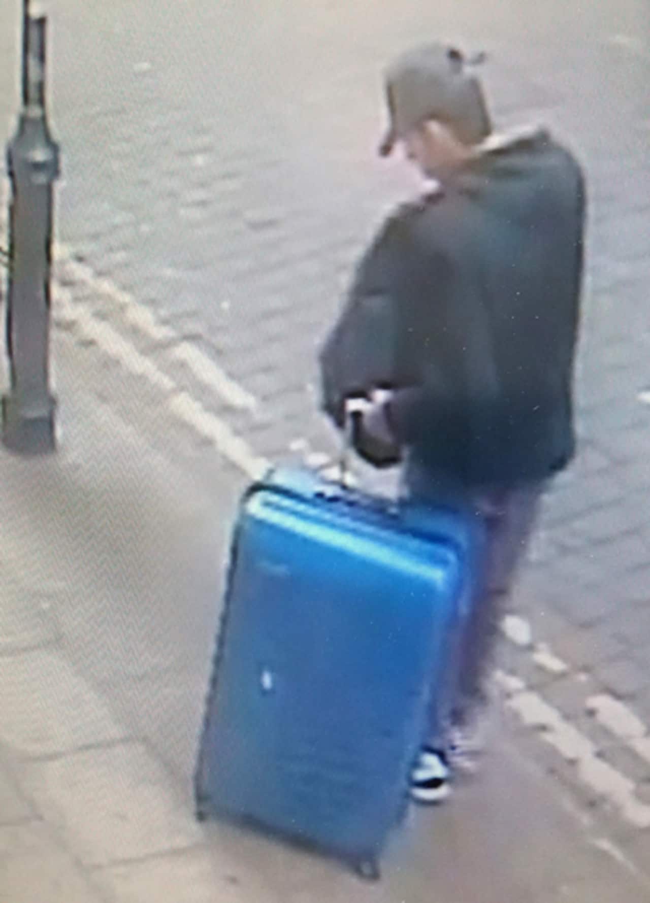 This is a handout photo taken from CCTV by Greater Manchester Police of Salman Abedi