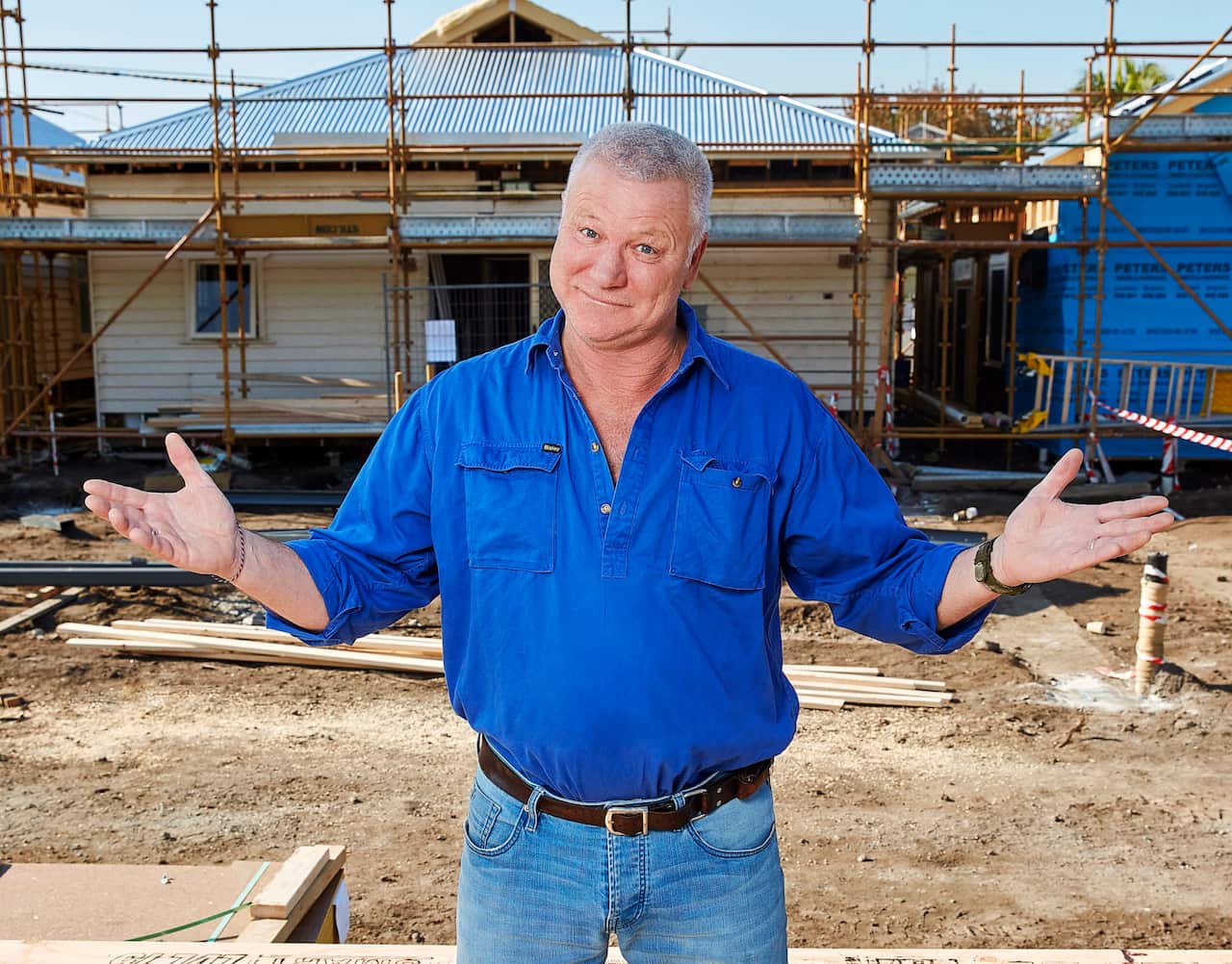 Scott Cam during one season of The Block.