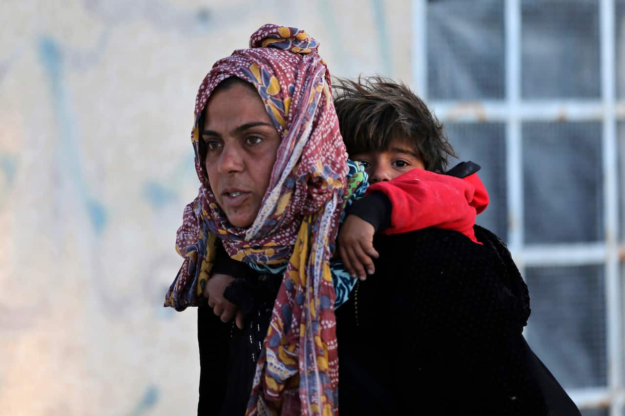 The Ain Issa camp has been host to hundreds of children of suspected IS members.