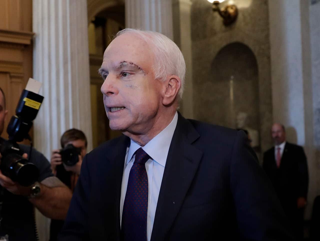 Sen. John McCain, has been diagnosed with an aggressive type of brain cancer.