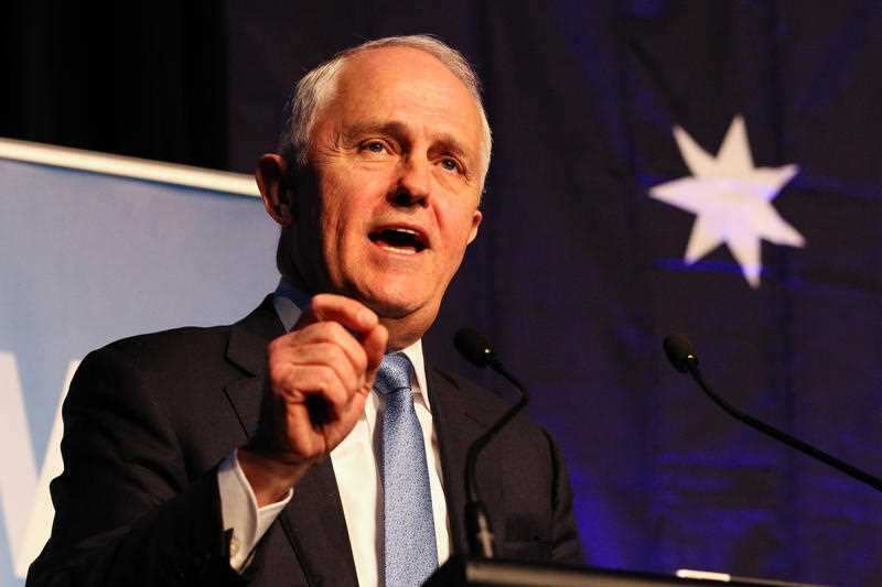 Prime Minister Malcolm Turnbull speaks during the WA Liberal State Conference in Perth on Saturday, September 2, 2017.