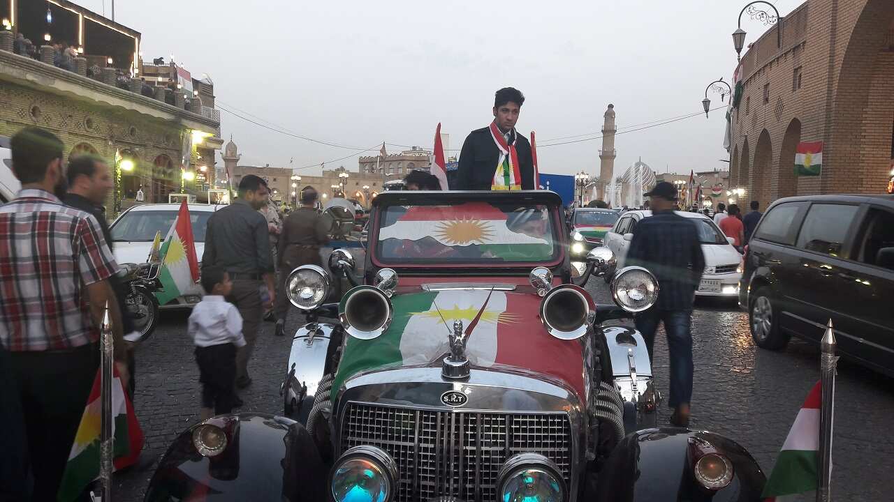 Some five million Kurds took to the polls across three provinces in the historic independence referendum.