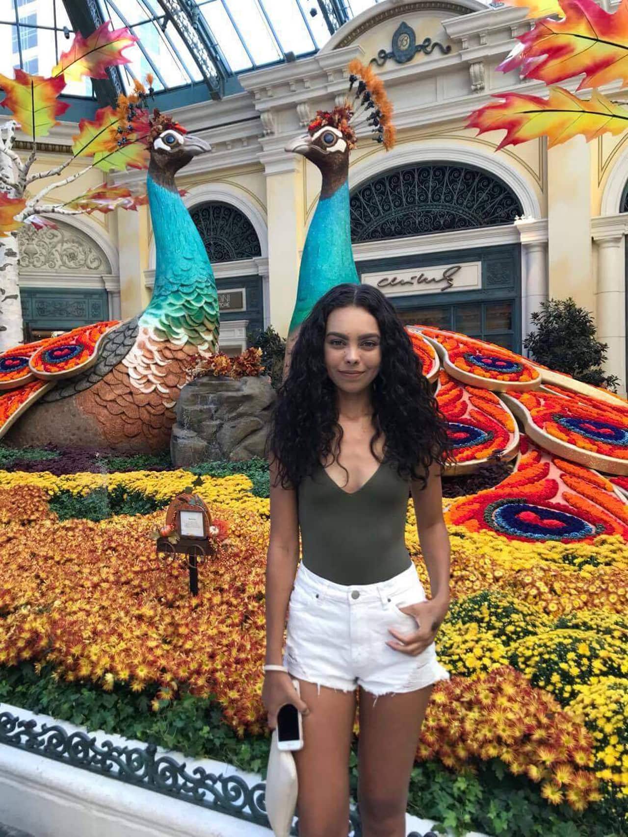 Miss Universe Australia 2017 Northern Territory finalist Artia Ratahi who has been caught up in the deadliest mass shooting in US history