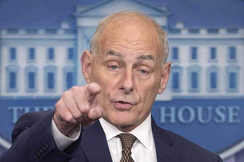 White House Chief of Staff John Kelly.