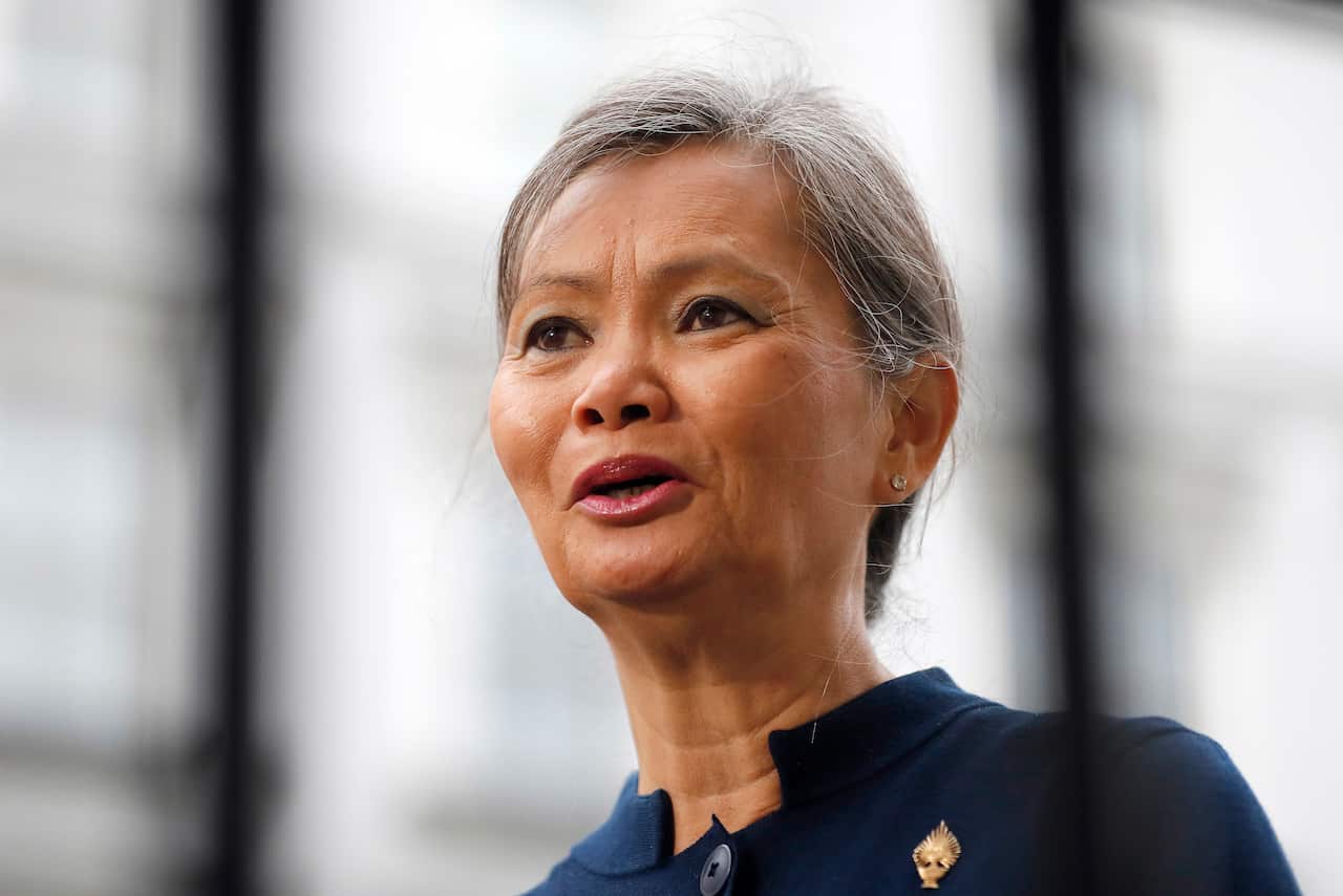 Mu Sochea, deputy leader of CNRP, the Cambodian opposition.