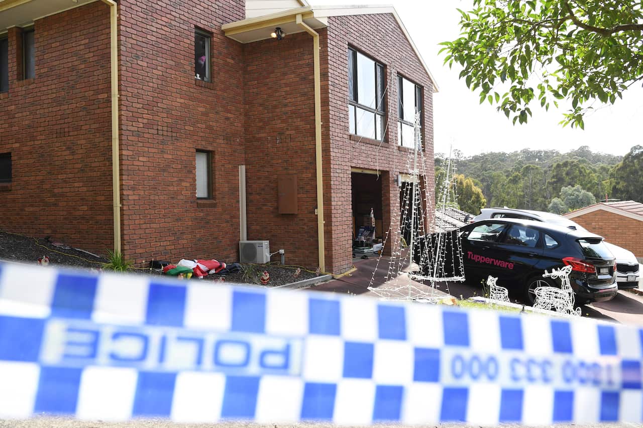 The exterior of the property in Doncaster East, Melbourne.