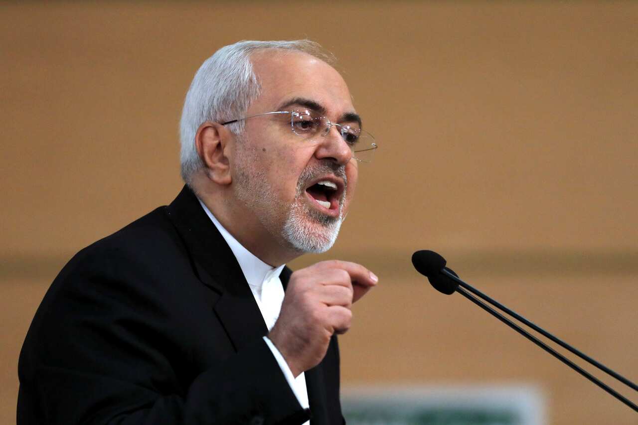 Iran's foreign minister Mohammad Javad Zarif.