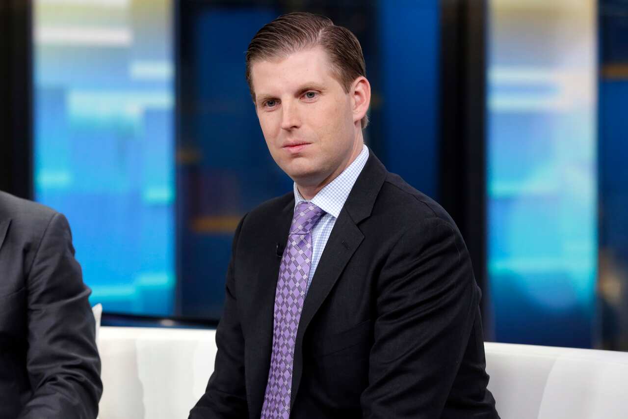 US President Donald Trump's son Eric has accused Democratic candidate Joe Biden of using the coronavirus as a "strategy". 