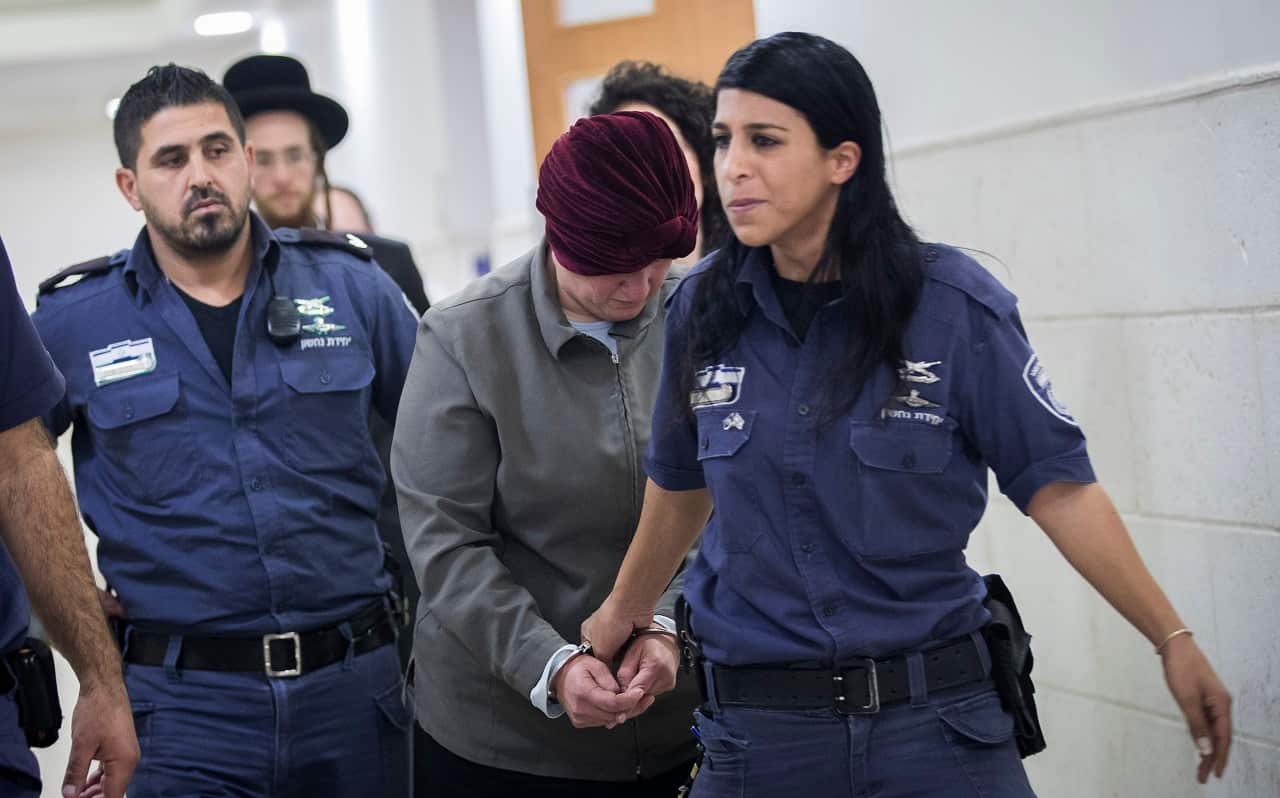 Malka Leifer appears in court.