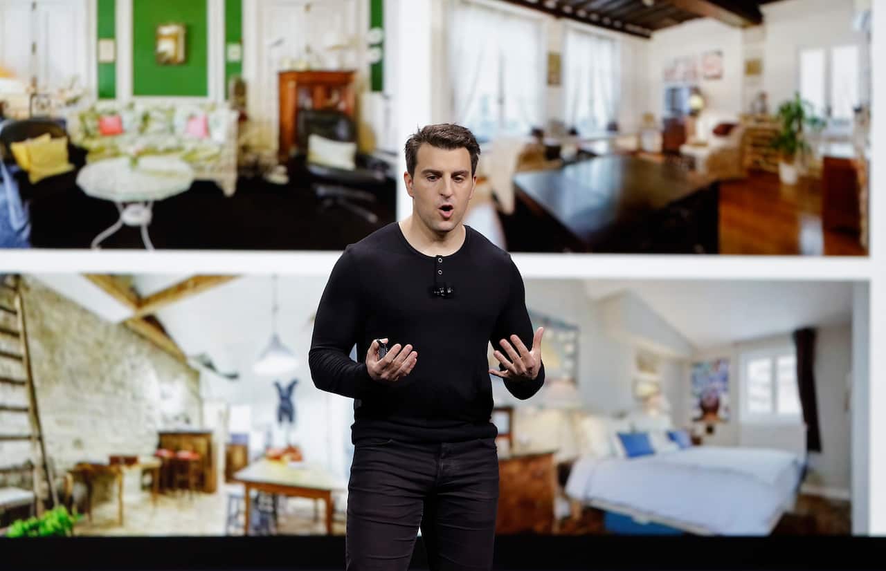 Airbnb co-founder and CEO Brian Chesky Airbnb will pay hosts 25 percent of what they would typically be due.