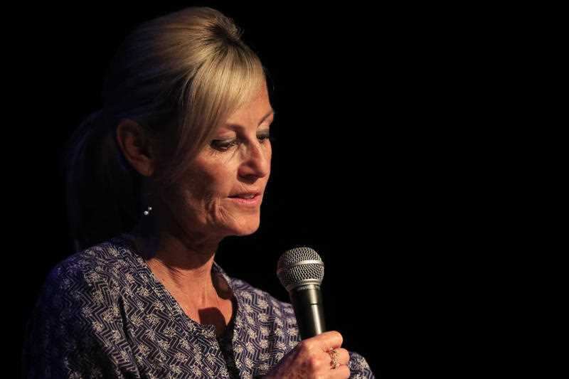 Elise Archer speaks at the Tasmanian Arts Policy Forum in Hobart, Wednesday, February 28, 2018