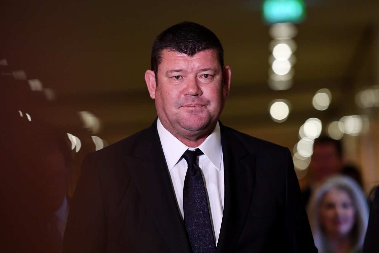The study cited James Packer.