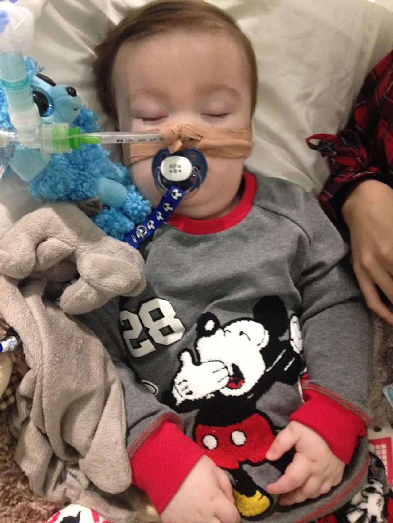 File photo of toddler Alfie Evans. 