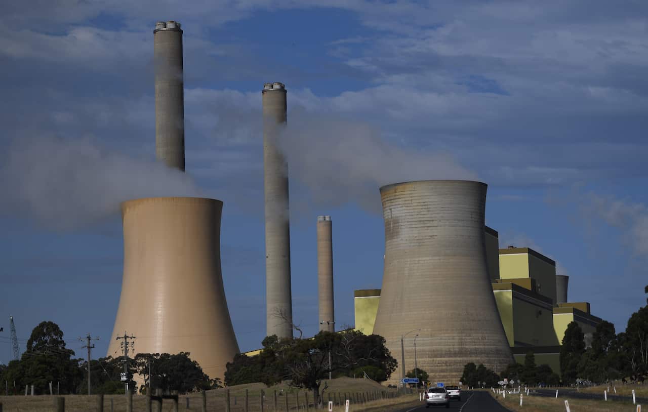 The report said Australia generates 80% of its electricity from fossil fuels.