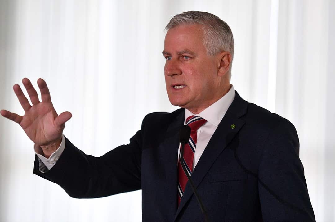 Nationals Michael McCormack at Parliament House on May 22.