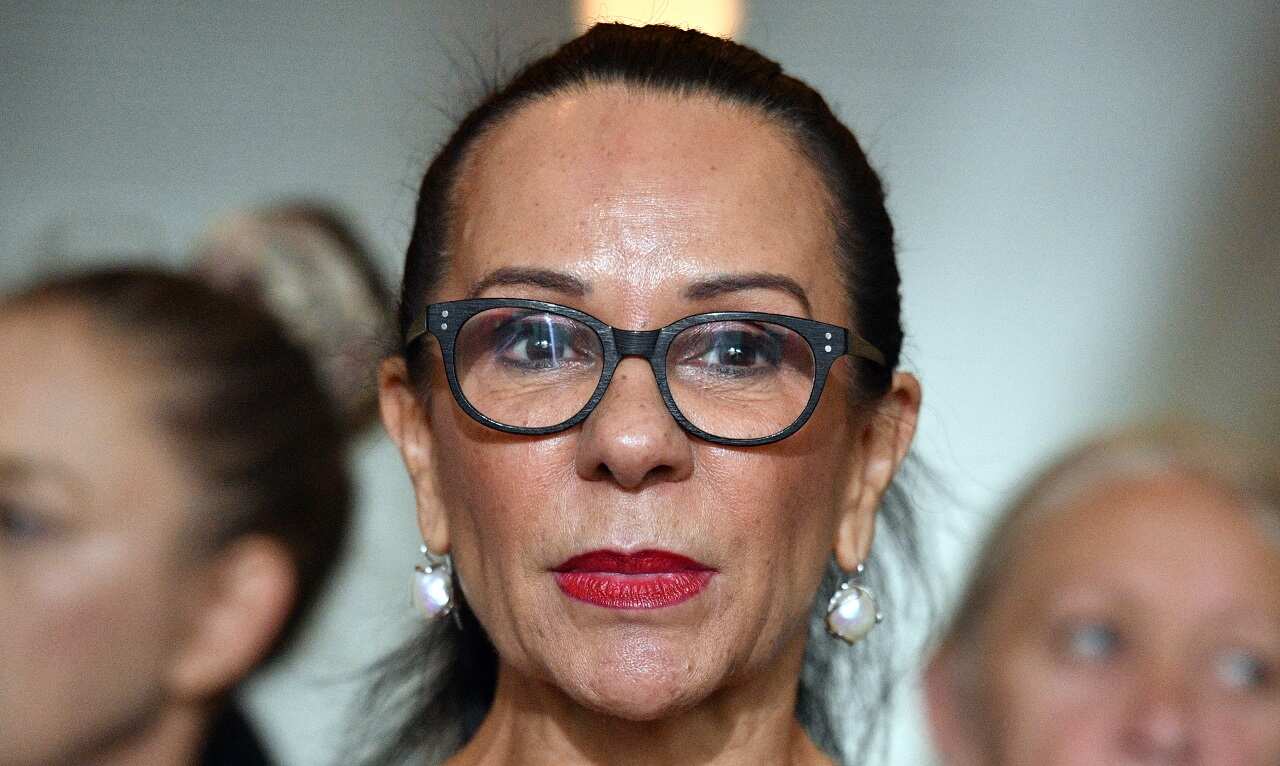 Barton Linda Burney at Parliament House.