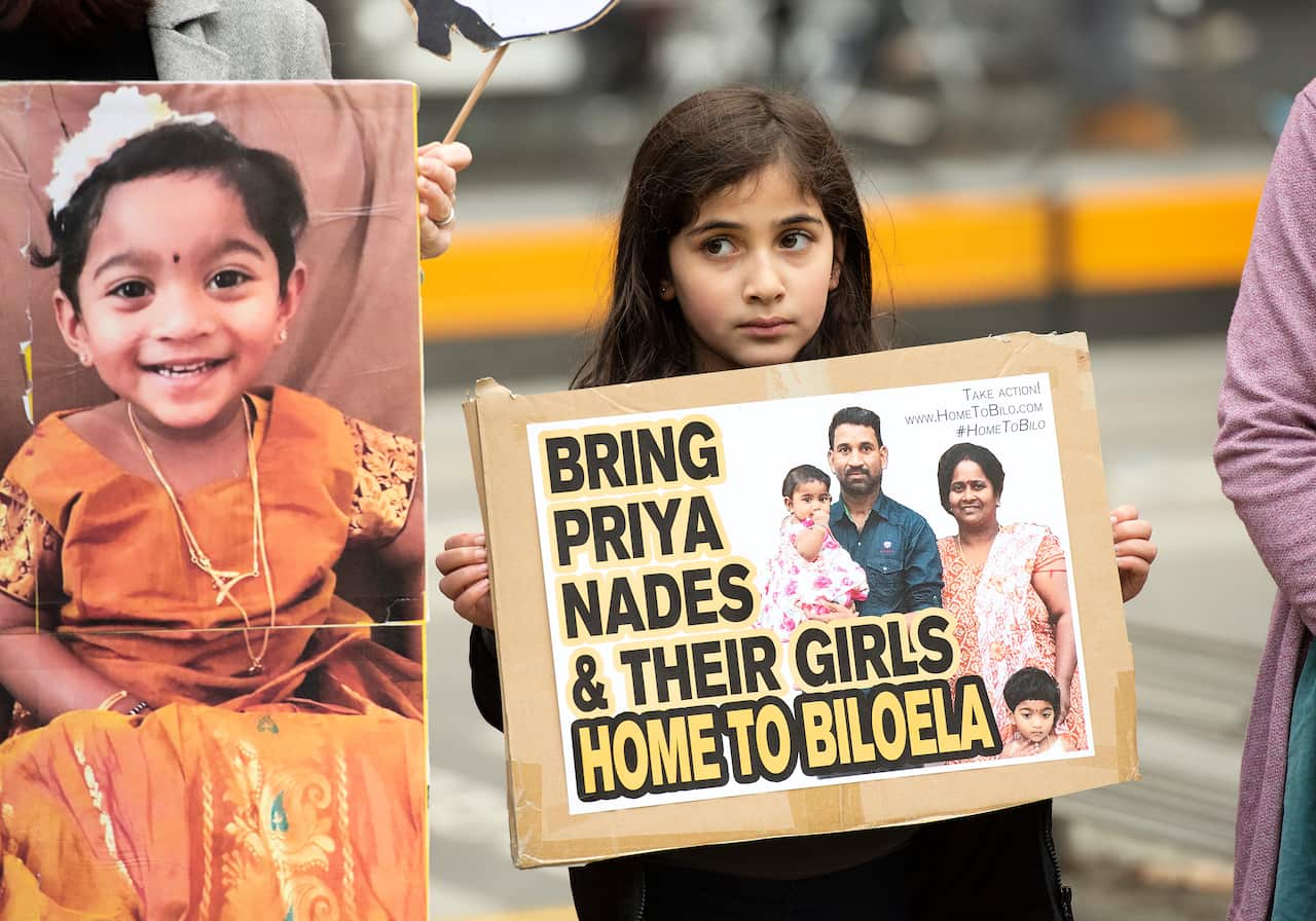 A rally calling to stop the deportation.