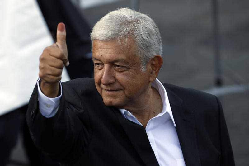 Presidential candidate Andres Manuel Lopez Obrador has won by a large margin.