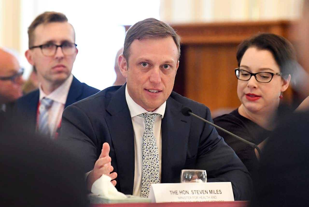 Queensland Minister for Health Steven Miles.