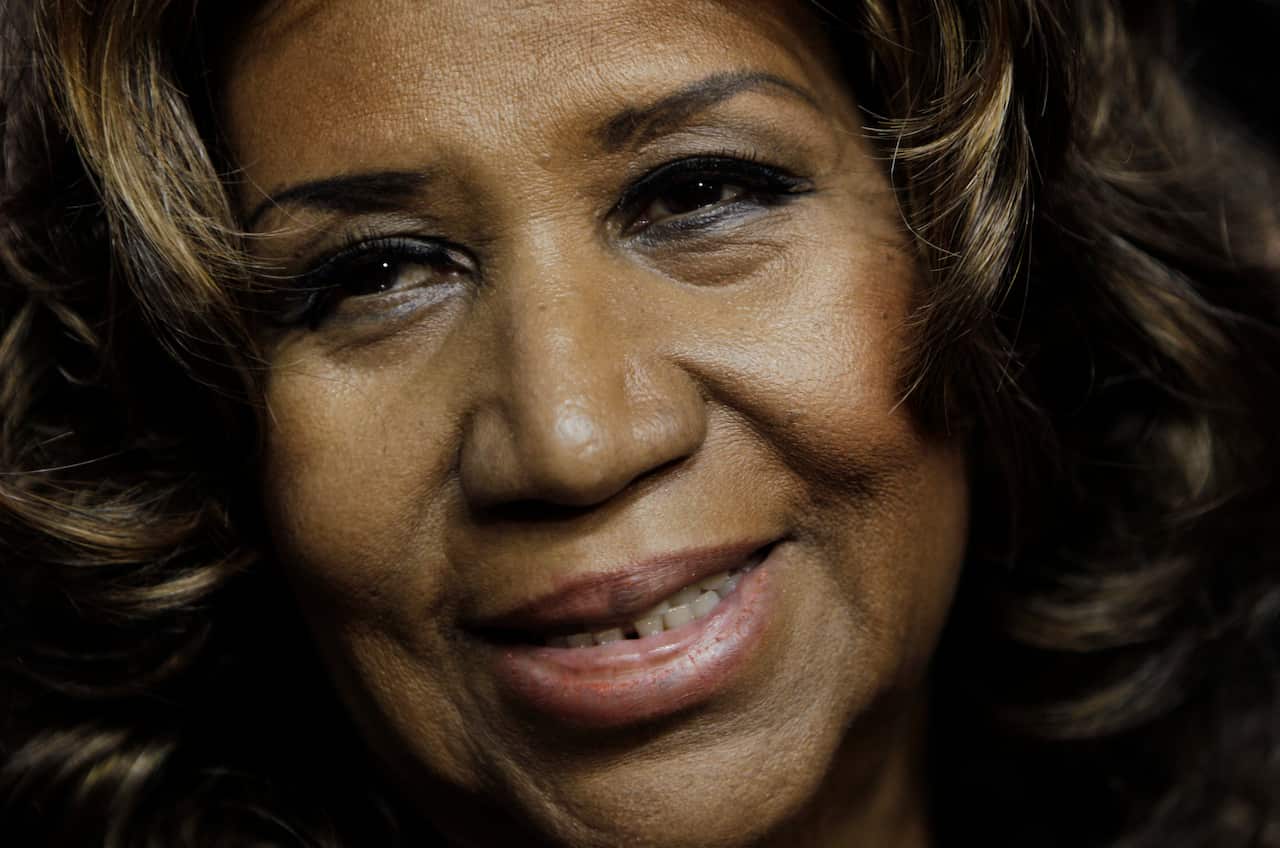 File photo of Aretha Franklin, 2011.