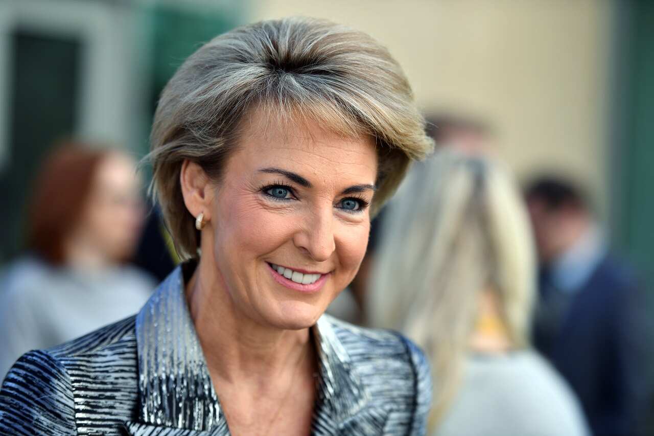 Michaelia Cash at Parliament House.