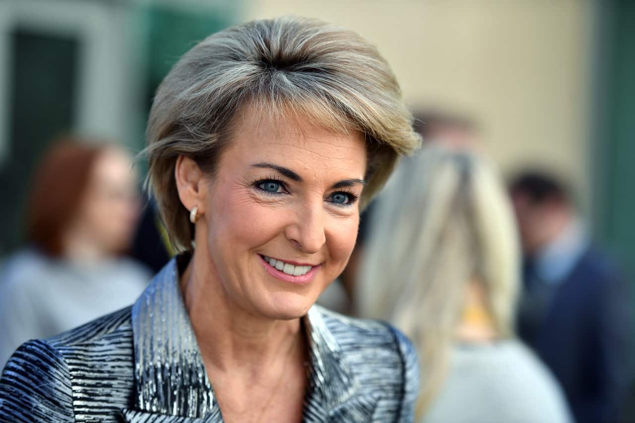 Michaelia Cash at Parliament House in Canberra.