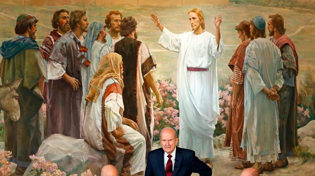 President Russell M. Nelson in Salt Lake City.