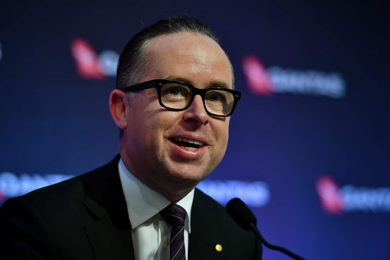 Qantas Group Chief Executive Officer Alan Joyce.