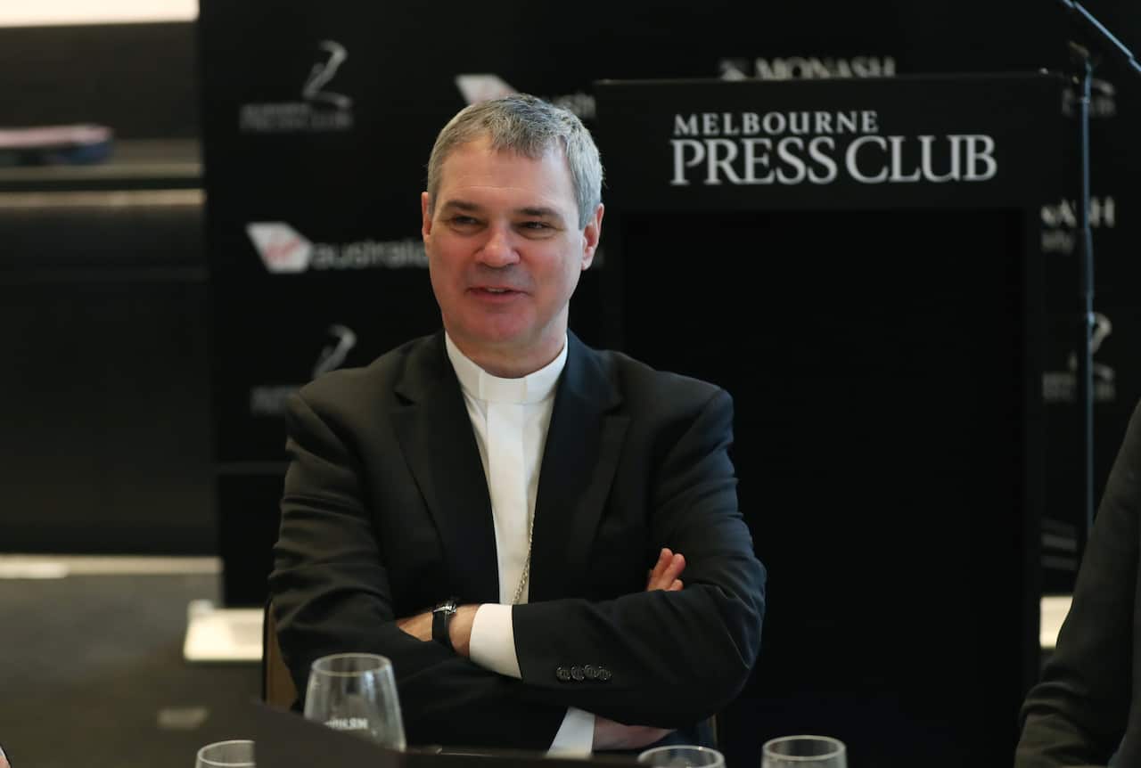 Melbourne's Catholic archbishop Peter Comensoli.