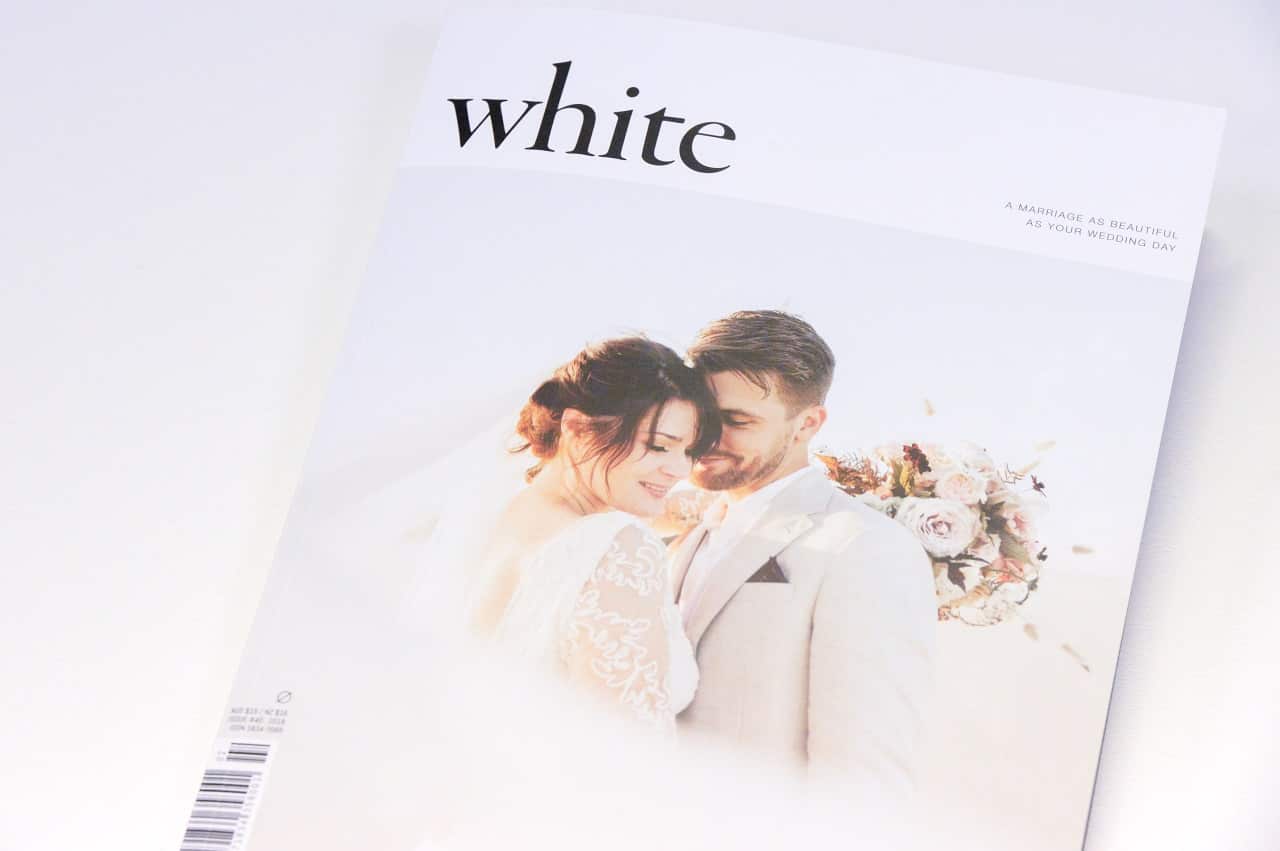An issue of White magazine, one of Australia's most popular wedding publications.