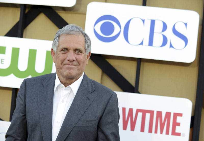 Les Moonves arrives at the CBS, CW and Showtime TCA party at The Beverly Hilton in Beverly Hills