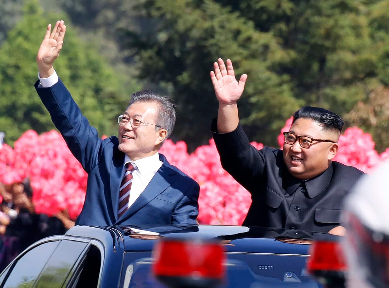 Moon said Seoul is willing to "share the burden", carrying out joint economic projects with the North.