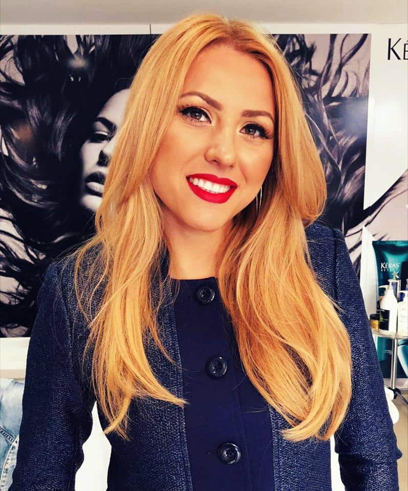 Television journalist Viktoria Marinova.