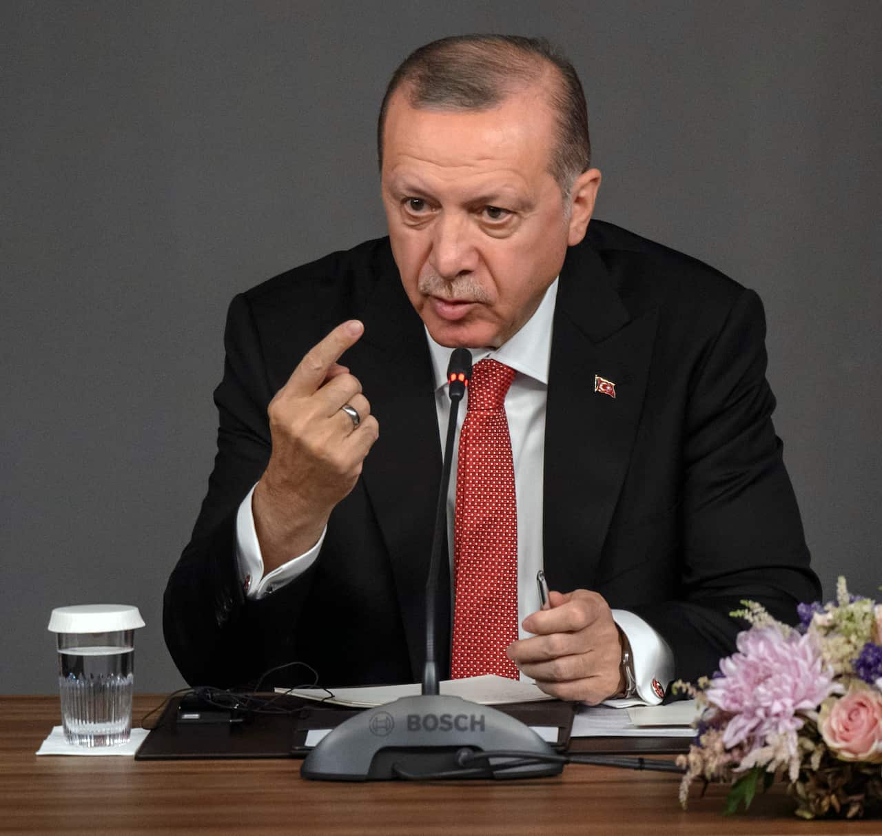 Turkish President Recep Tayyip Erdogan.