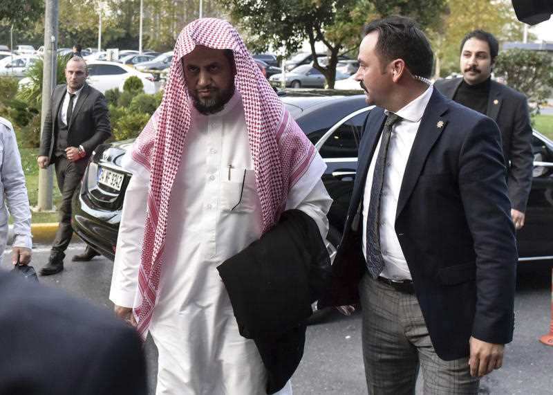 Saudi Arabia's top prosecutor Saud al-Mojeb leaves Istanbul 