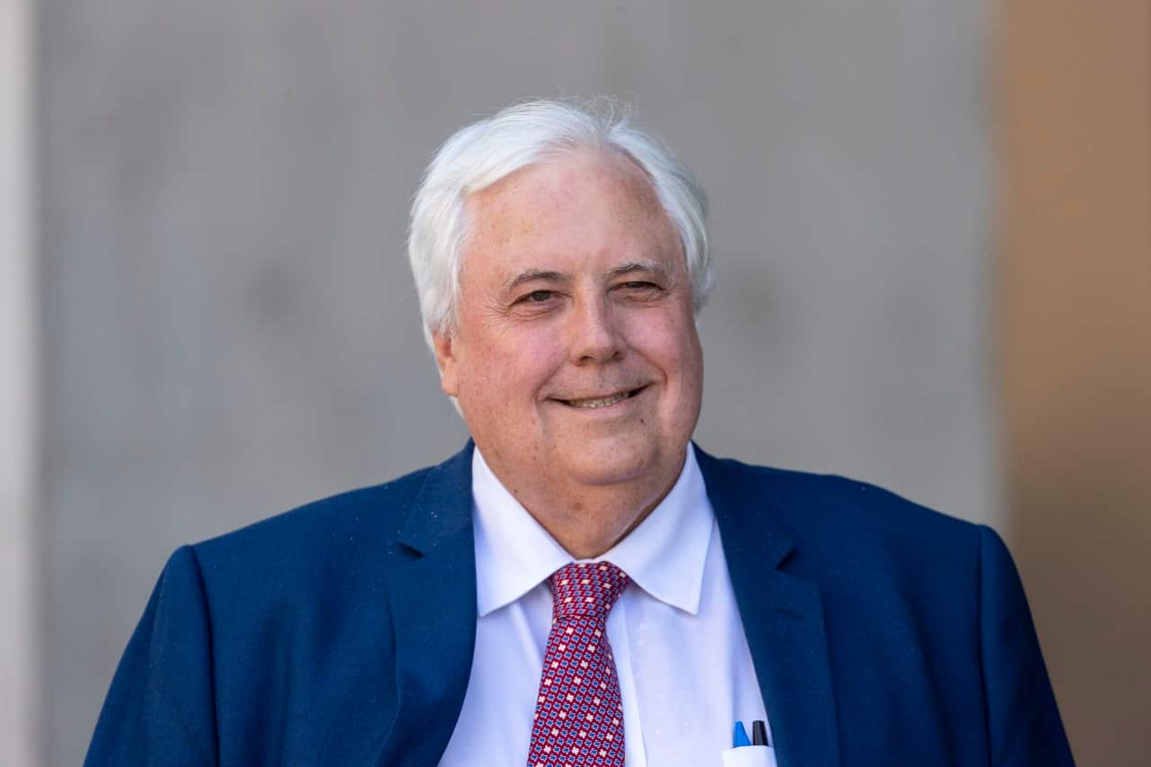 Clive Palmer in Brisbane.