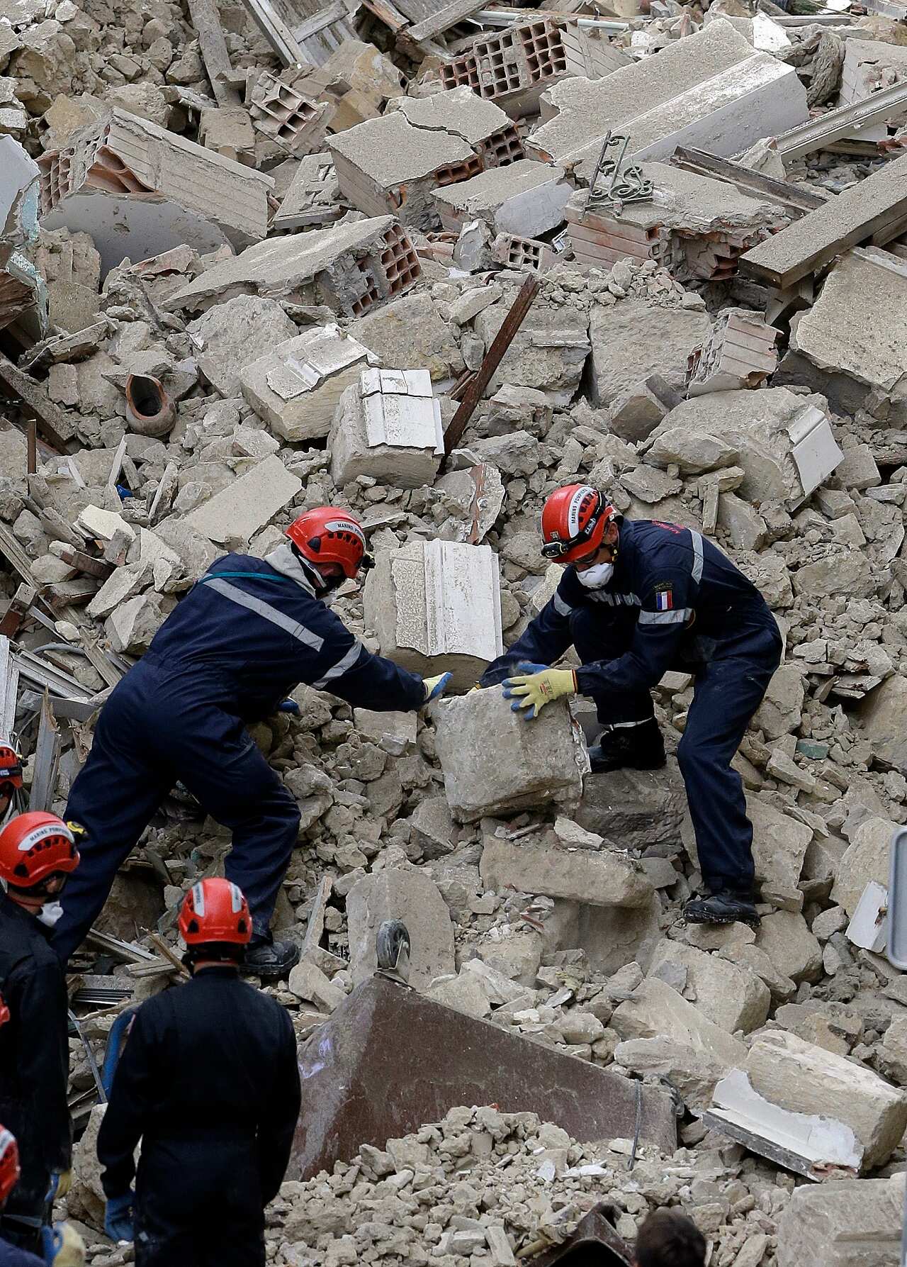 The search for survivors has been called a "race against time".