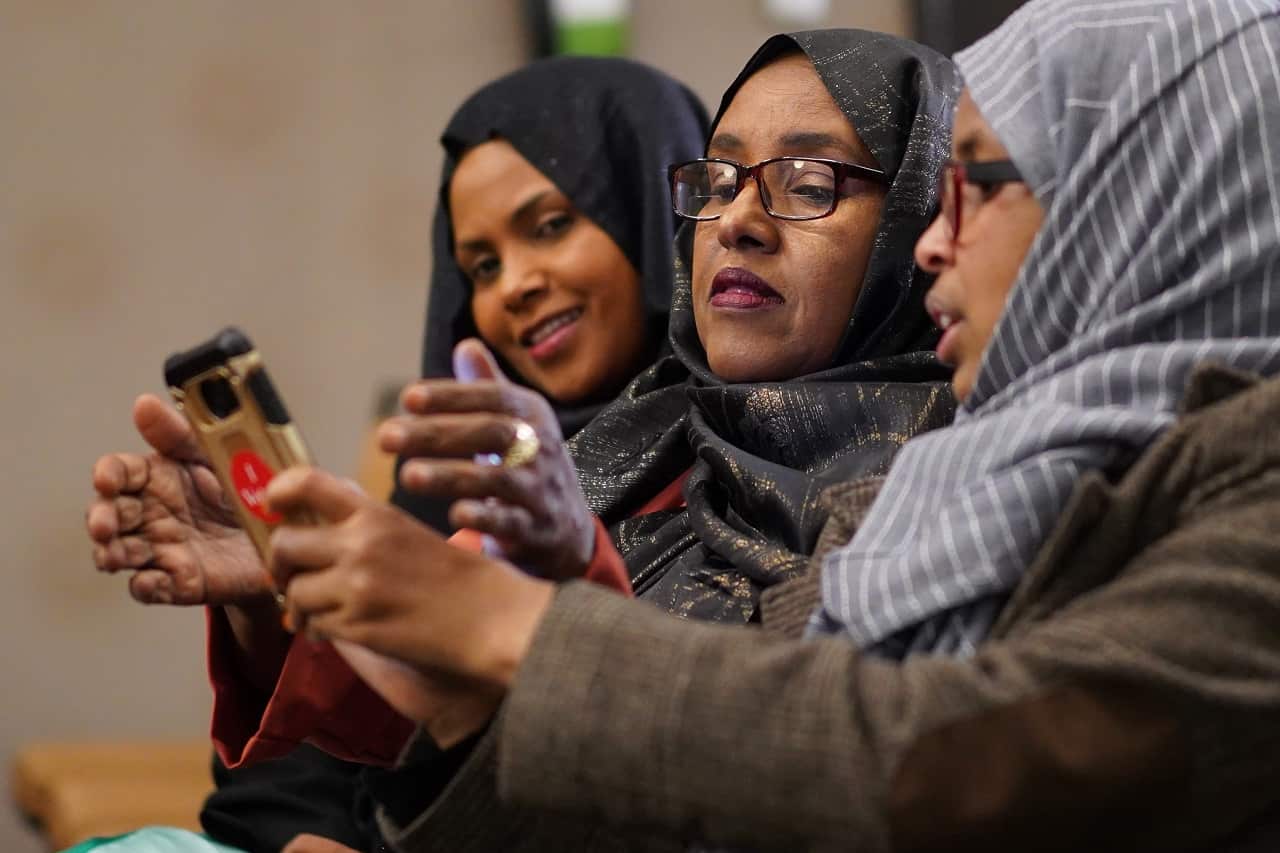 Americans check results for Minnesota's Fifth Congressional District.