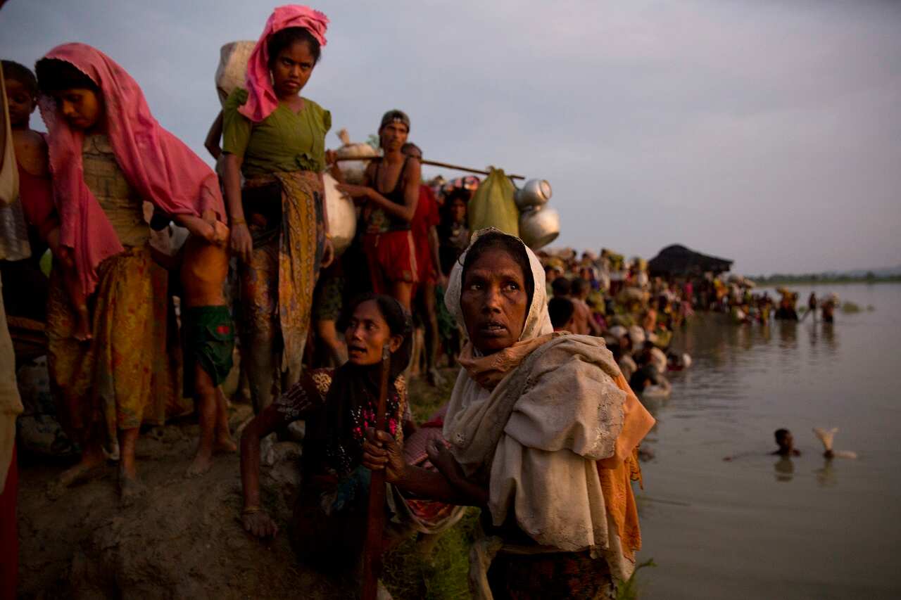 More than 700,000 Rohingya fled Myanmar in 2017.