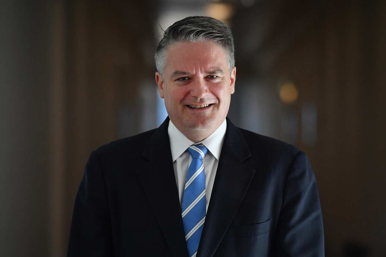 Minister for Finance Mathias Cormann speaks to journalists at a press conference at Parliament House in Canberra, Monday, November 26, 2018. (AAP Image/Mick Tsikas) NO ARCHIVING