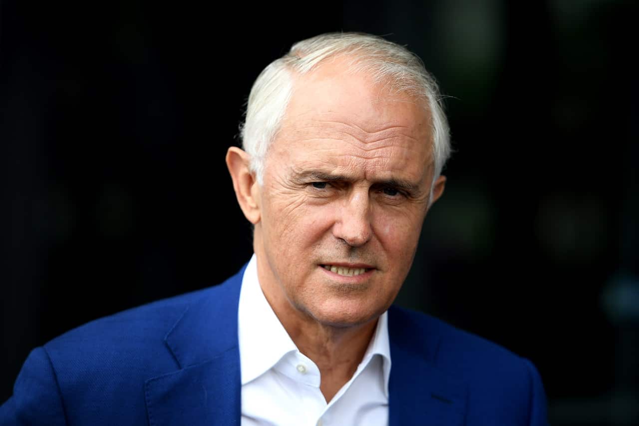 Former prime minister Malcolm Turnbull.